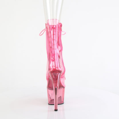 Pleaser   ADORE-1021C-T B. Pink Translucent PVC/B.G. Pink Tinted