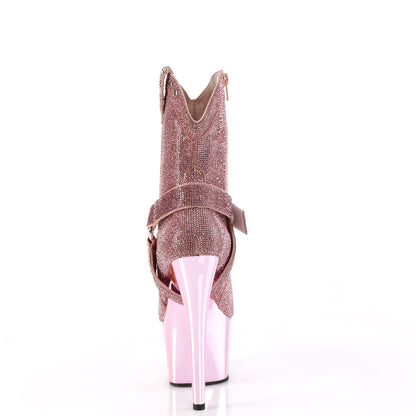 Pleaser  Ankle Boots ADORE-1029CHRS B. Pink RS/B. Pink Chrome