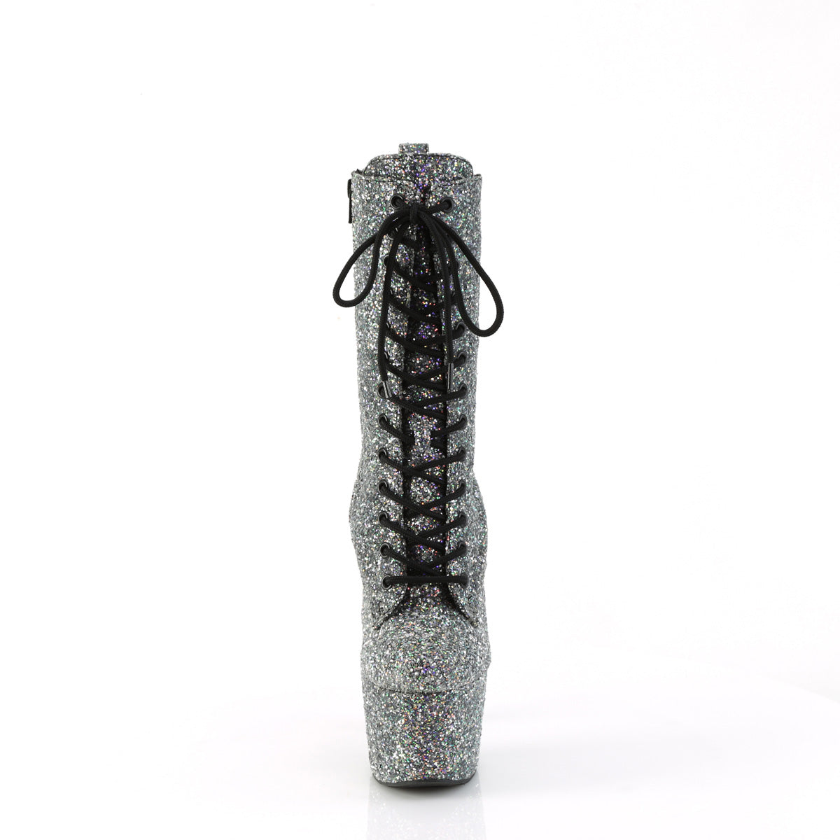 Pleaser   ADORE-1040GR Blk Multi Glitters/Matching