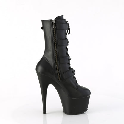 Pleaser   ADORE-1046 Blk Faux Leather/Blk Matte