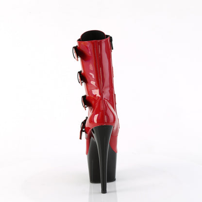Pleaser   ADORE-1046TT Red Holo Pat/Blk
