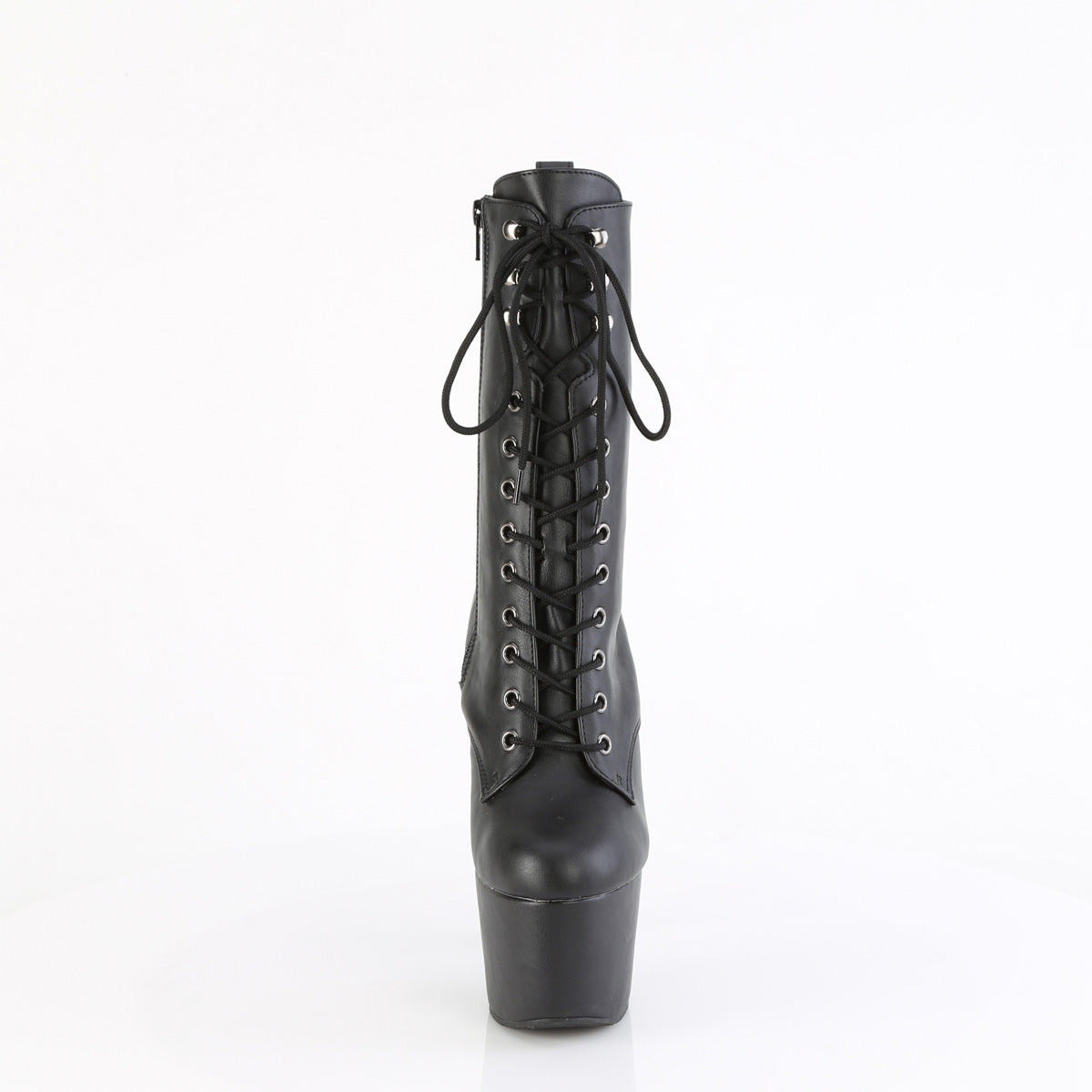 Pleaser   ADORE-1049WR Blk Faux Le/Blk Matte