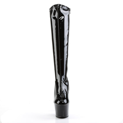 Pleaser Womens Boots ADORE-2000 Blk Str Pat/Blk