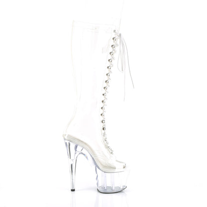 Pleaser Womens Boots ADORE-2021C Clr/Clr