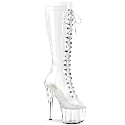 Pleaser Womens Boots ADORE-2021C Clr/Clr