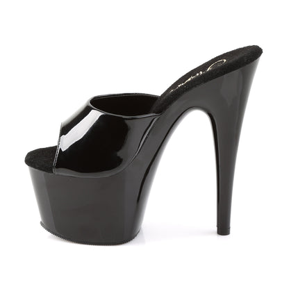 Pleaser Womens Sandals ADORE-701 Blk Pat/Blk