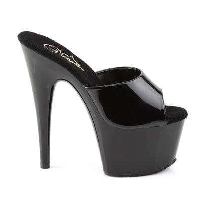 Pleaser Womens Sandals ADORE-701 Blk Pat/Blk