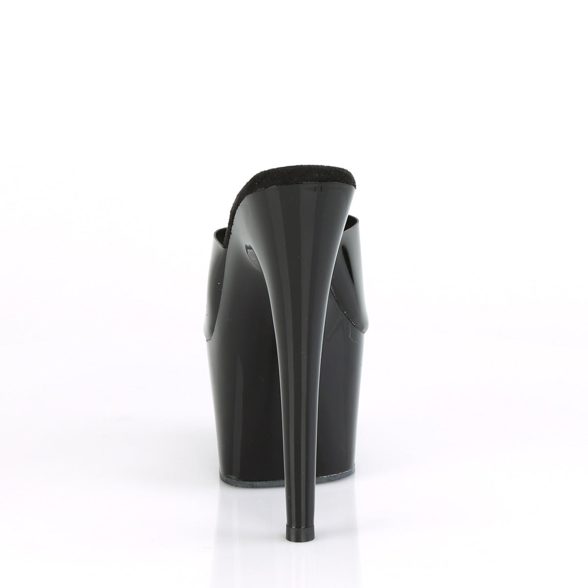 Pleaser Womens Sandals ADORE-701N Blk (Jelly-Like) TPU/Blk