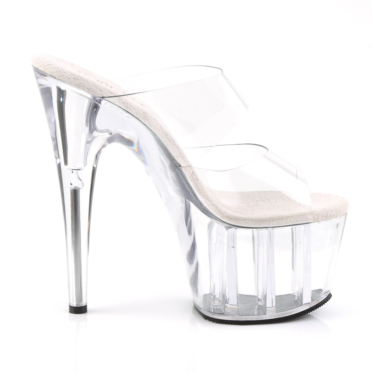 Pleaser Womens Sandals ADORE-702 Clr/Clr