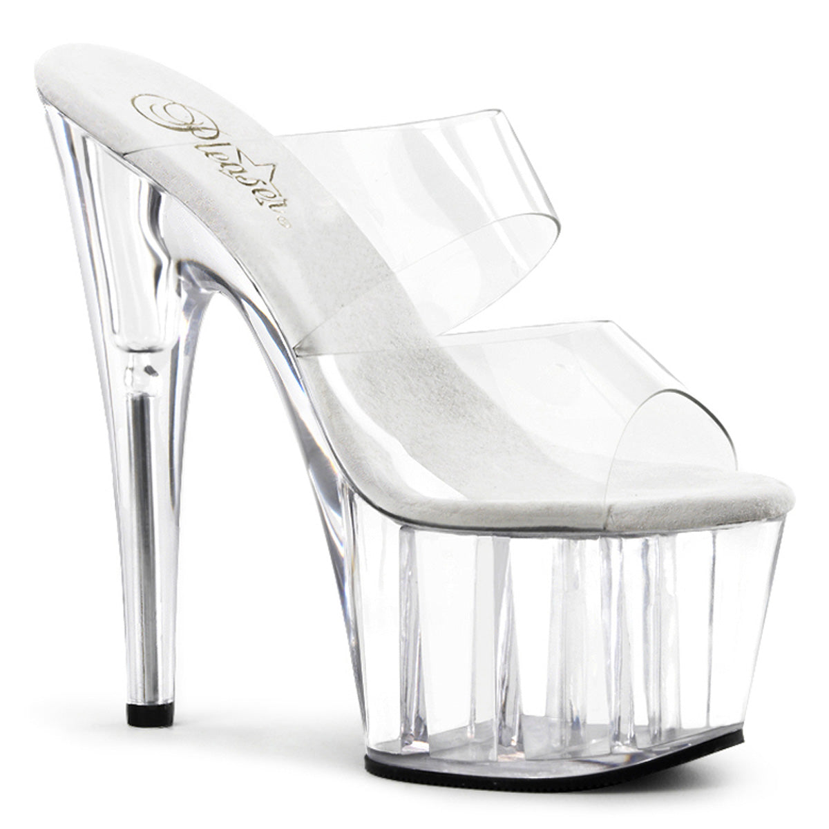 Pleaser Womens Sandals ADORE-702 Clr/Clr