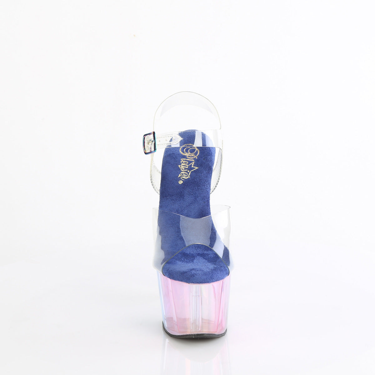 Pleaser   ADORE-708HT Clr/Blue Multi Tinted
