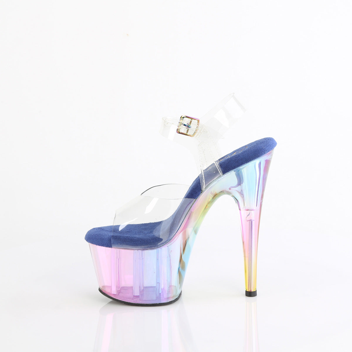 Pleaser   ADORE-708HT Clr/Blue Multi Tinted
