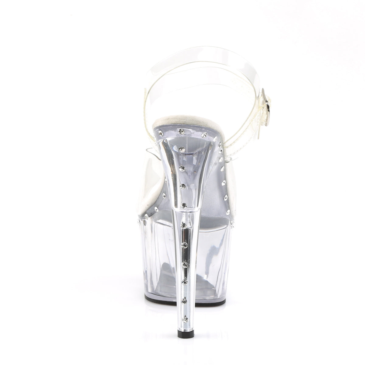 Pleaser Womens Sandals ADORE-708LS Clr/Clr