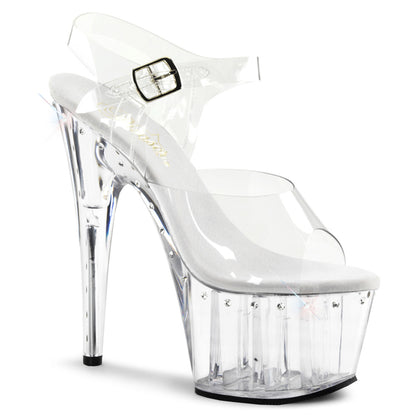 Pleaser Womens Sandals ADORE-708LS Clr/Clr