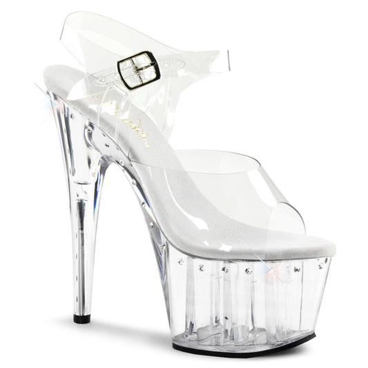 Pleaser Womens Sandals ADORE-708LS Clr/Clr
