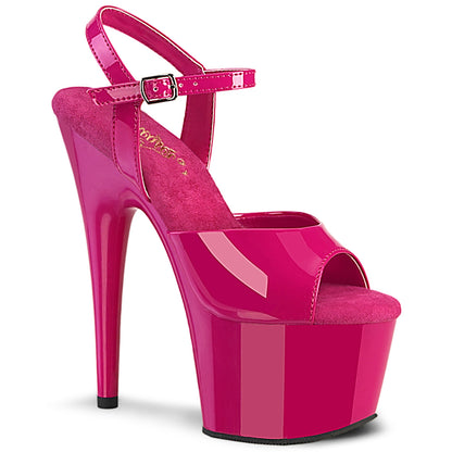 Pleaser  Sandals ADORE-709 H. Pink Pat/H. Pink