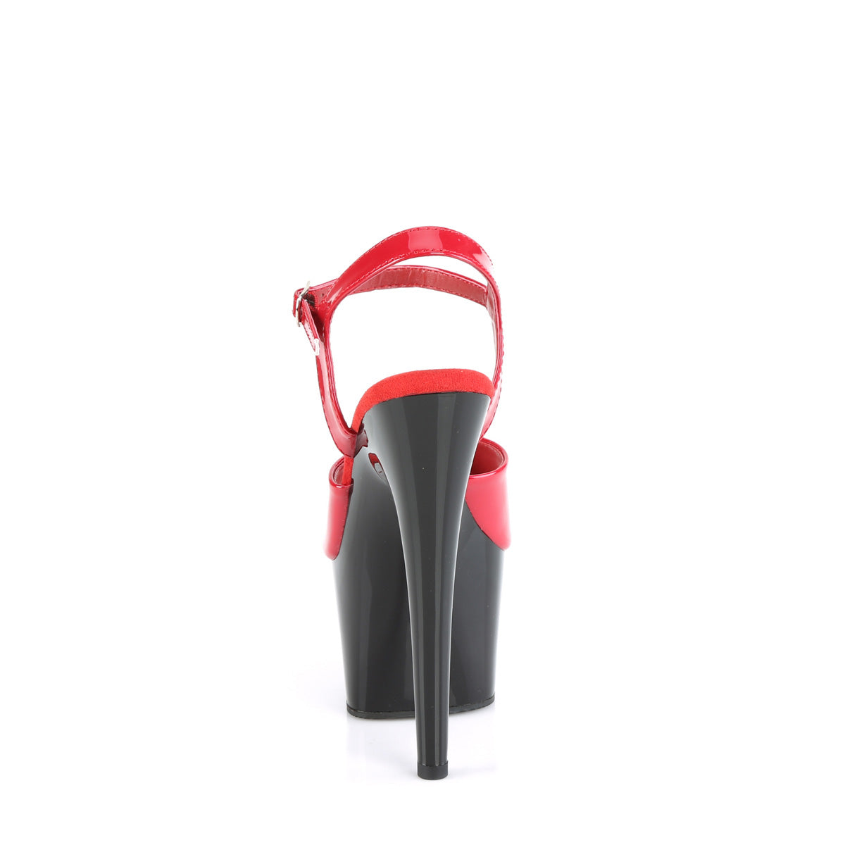 Pleaser  Sandals ADORE-709 Red Pat/Blk