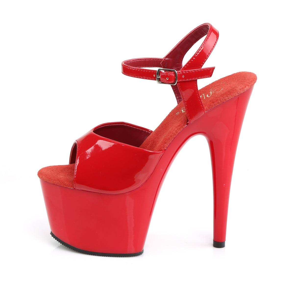 Pleaser Womens Sandals ADORE-709 Red/Red