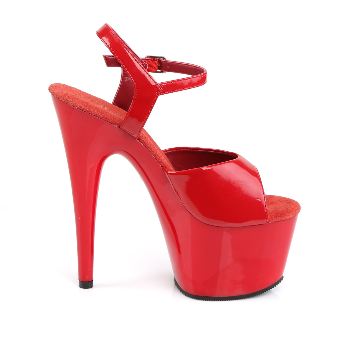 Pleaser Womens Sandals ADORE-709 Red/Red