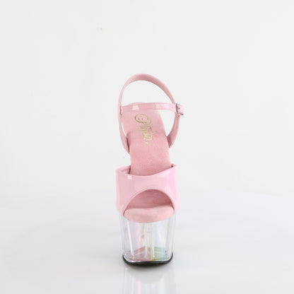 Pleaser   ADORE-709HT B. Pink Holo/Holo Tinted