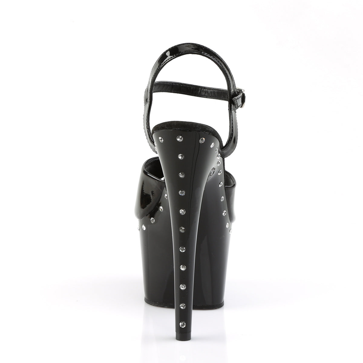 Pleaser Womens Sandals ADORE-709LS Blk/Blk