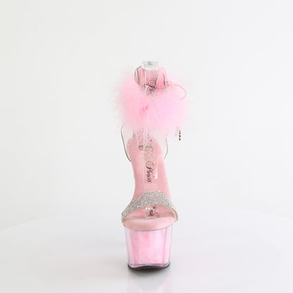 Pleaser   ADORE-727F Clr-B. Pink Fur/M
