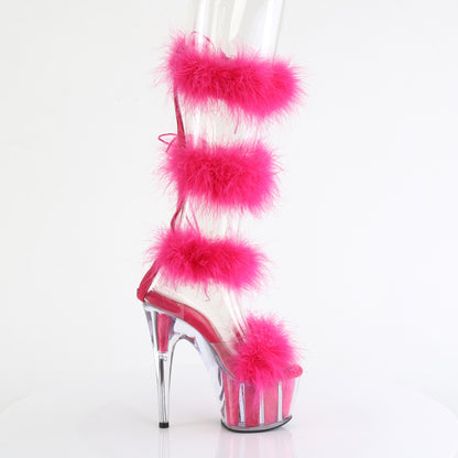 Pleaser   ADORE-728F Clr-H. Pink Fur/M