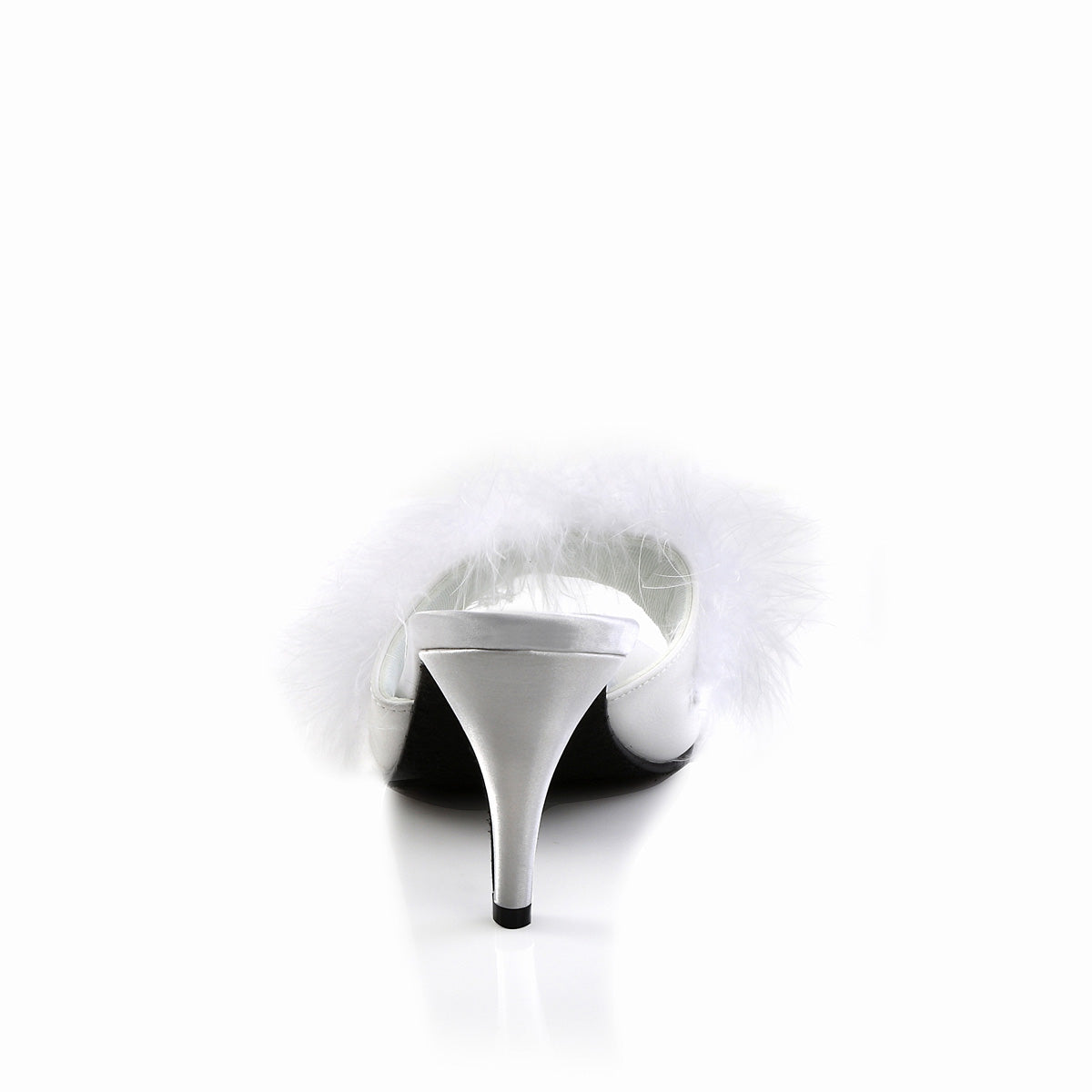 Fabulicious Womens Sandals AMOUR-03 Wht Pu-Fur
