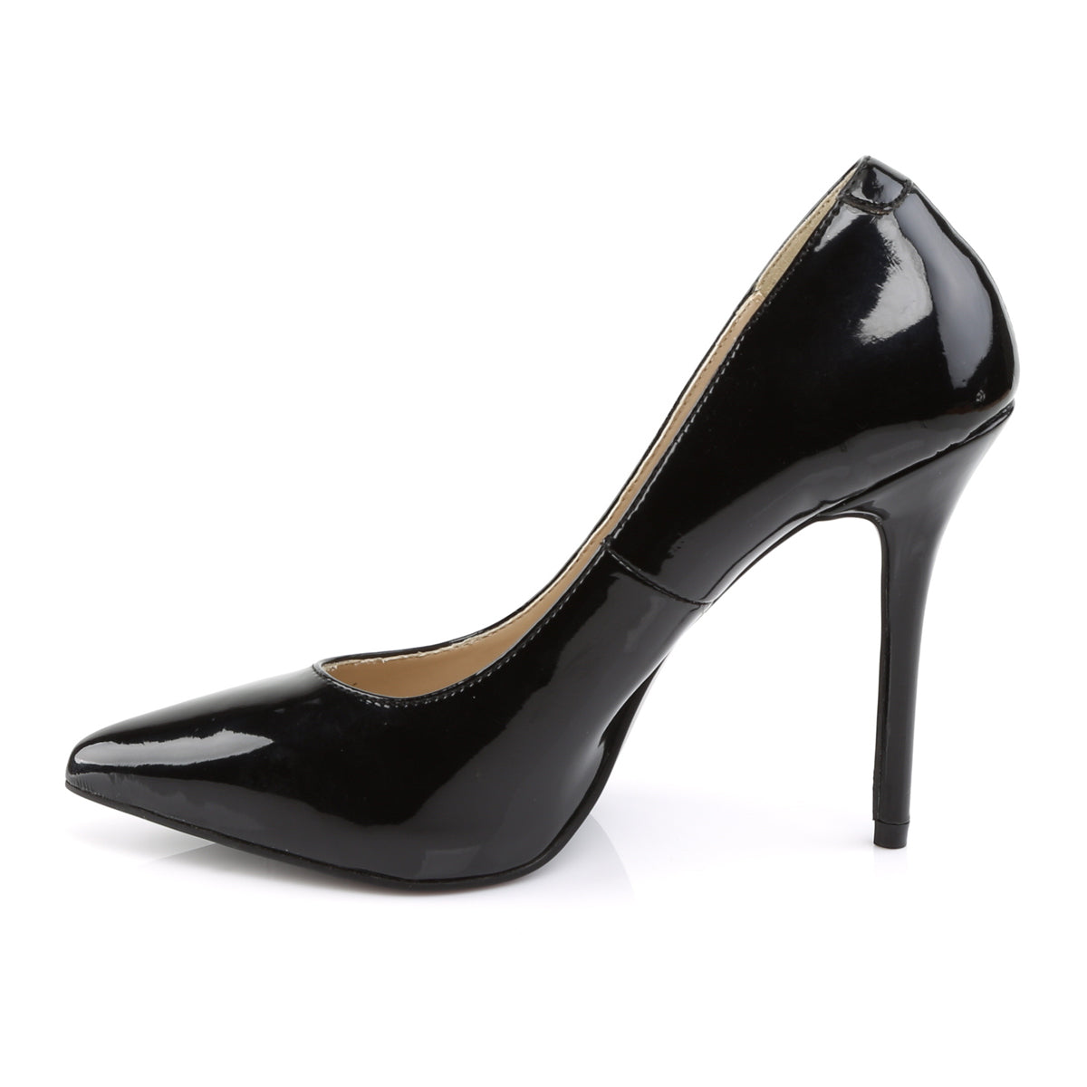 Pleaser Womens Pumps AMUSE-20 Blk Pat