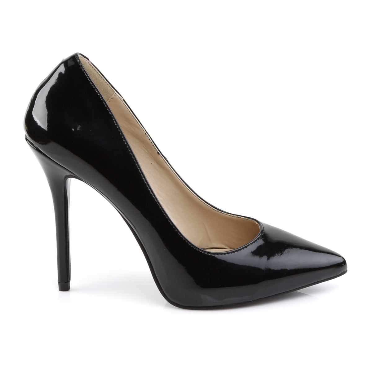 Pleaser Womens Pumps AMUSE-20 Blk Pat