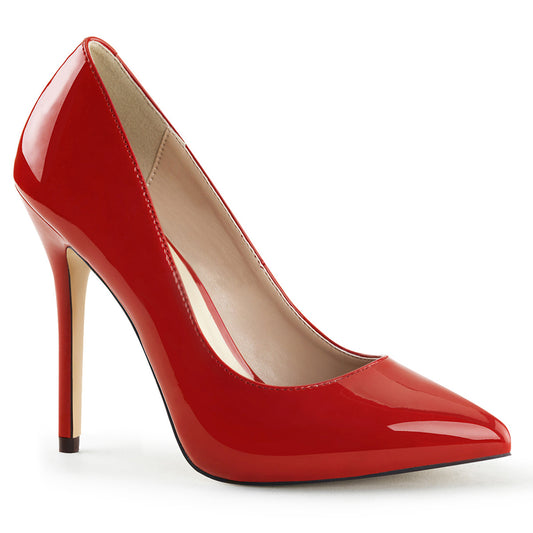Pleaser Womens Pumps AMUSE-20 Red Pat