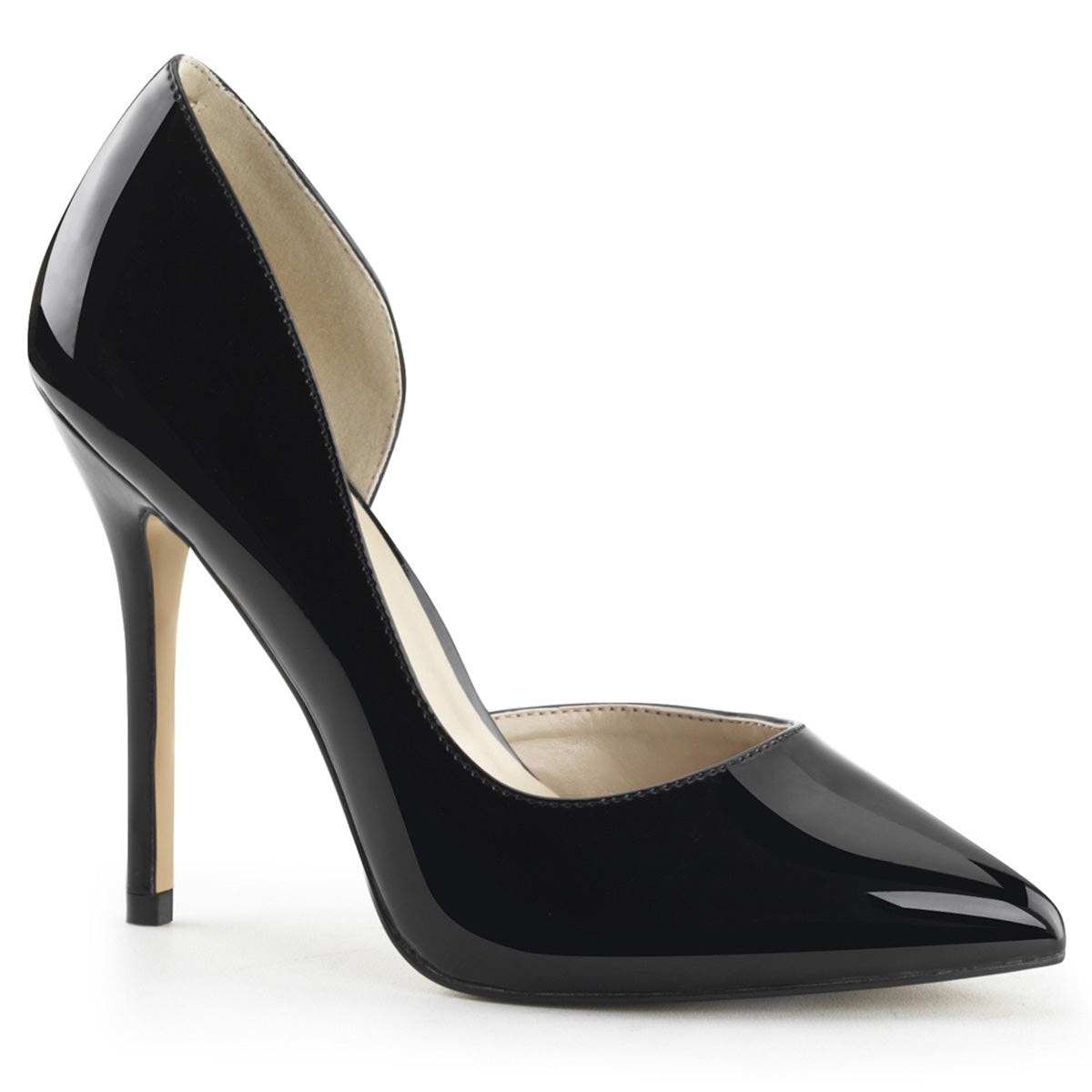Pleaser Womens Pumps AMUSE-22 Blk Pat