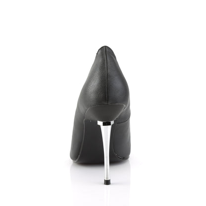 Pleaser Womens Pumps APPEAL-20 Blk Faux Leather