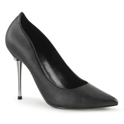 Pleaser Womens Pumps APPEAL-20 Blk Faux Leather