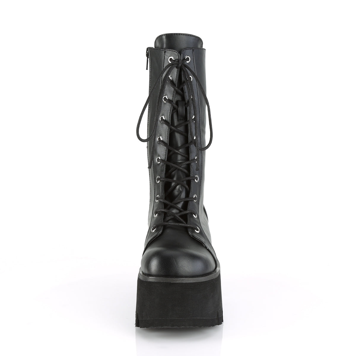 DemoniaCult Womens Boots ASHES-105 Blk Vegan Leather