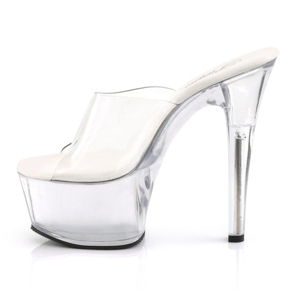 Pleaser Womens Sandals ASPIRE-601 Clr/Clr
