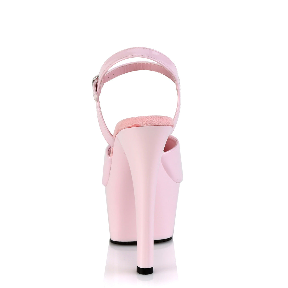 Pleaser Womens Sandals ASPIRE-609 B. Pink Pat/B. Pink