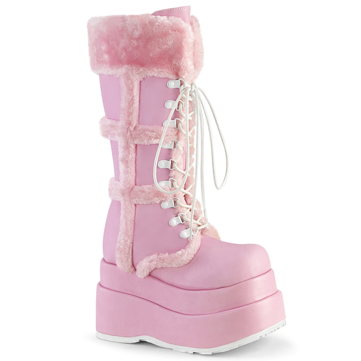 DemoniaCult   BEAR-202 B. Pink Vegan Leather