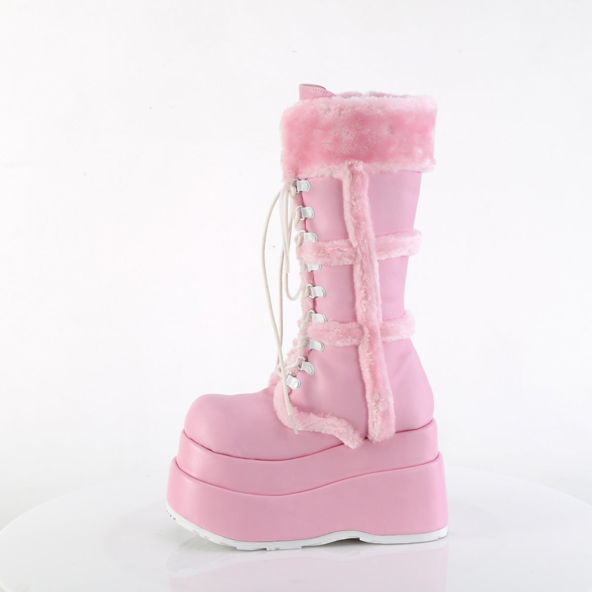 DemoniaCult   BEAR-202 B. Pink Vegan Leather