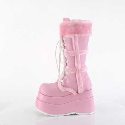 DemoniaCult   BEAR-202 B. Pink Vegan Leather