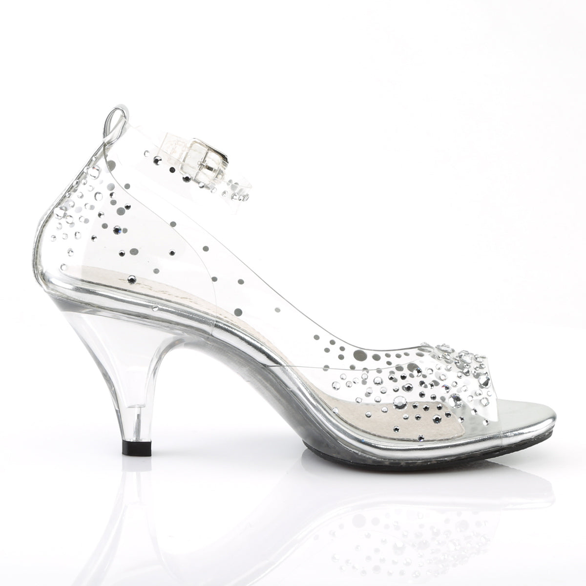 Fabulicious Womens Sandals BELLE-330RS Clr/Clr