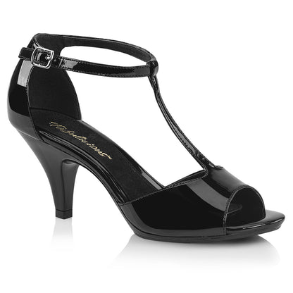 Fabulicious Womens Sandals BELLE-371 Blk Pat/Blk