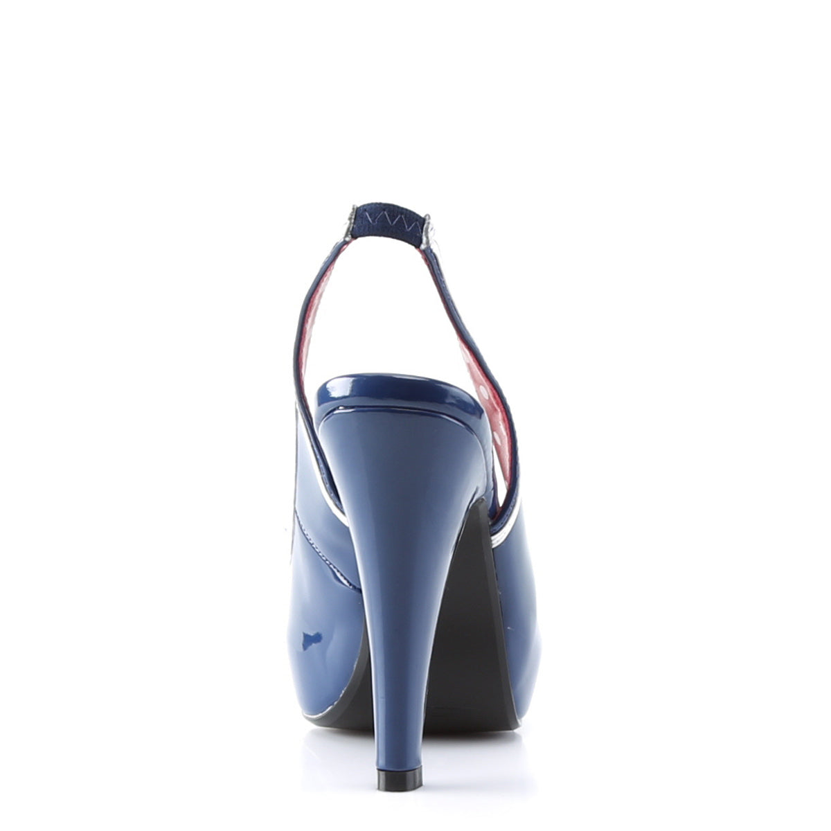 Pin Up Couture Womens Pumps BETTIE-05 Navy Blue Pat