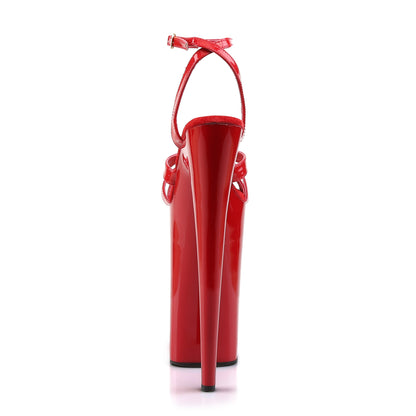 Pleaser Womens Sandals BEYOND-012 Red/Red