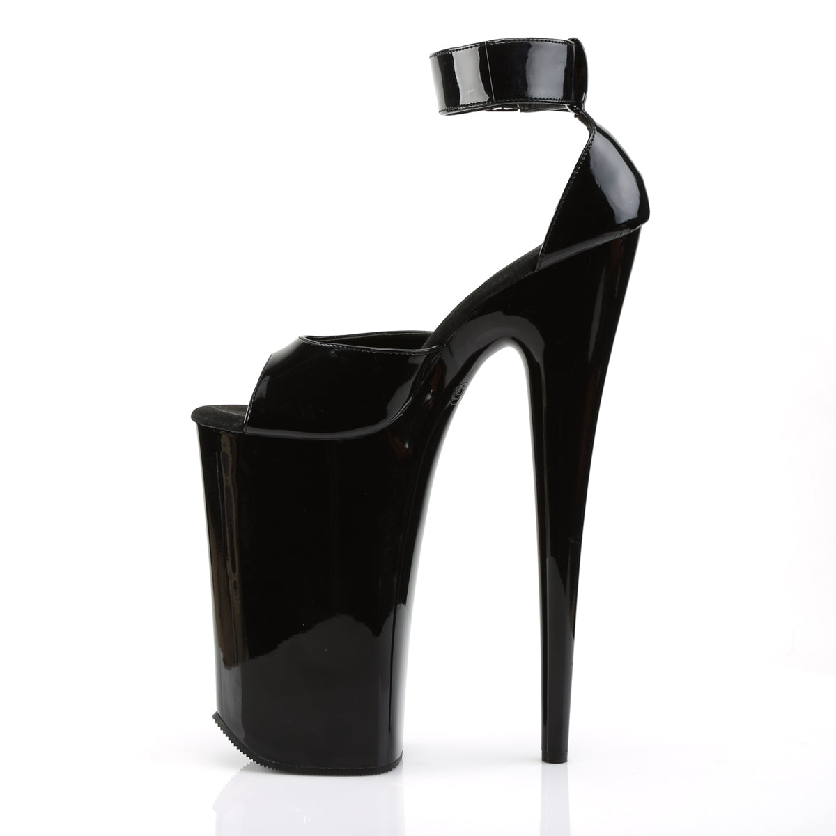 Pleaser Womens Sandals BEYOND-089 Blk/Blk