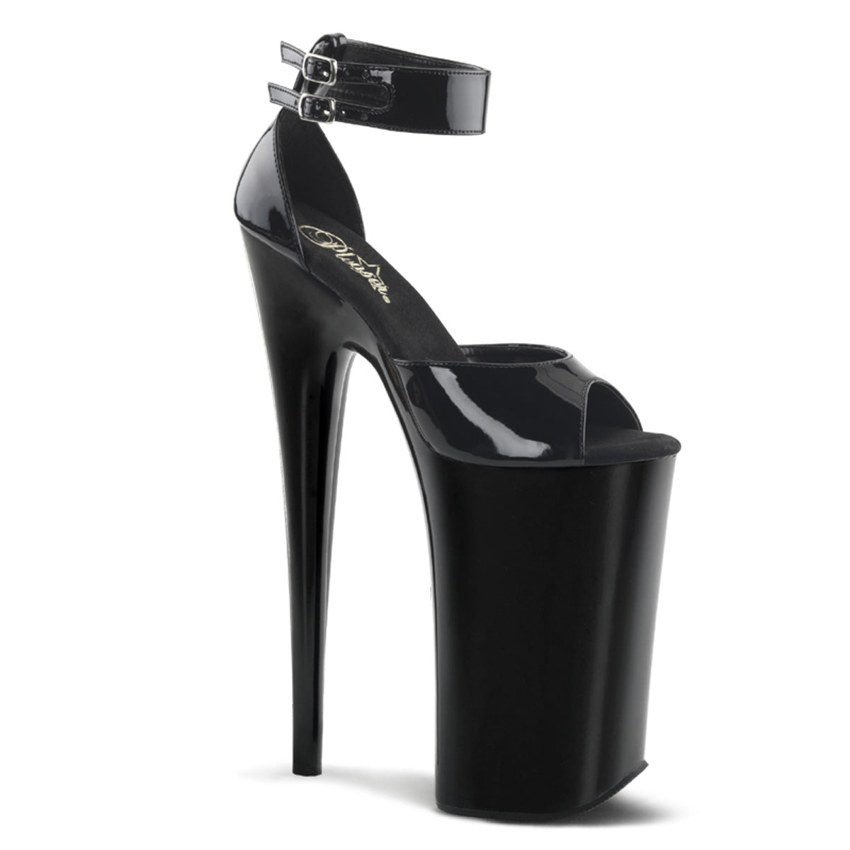 Pleaser Womens Sandals BEYOND-089 Blk/Blk