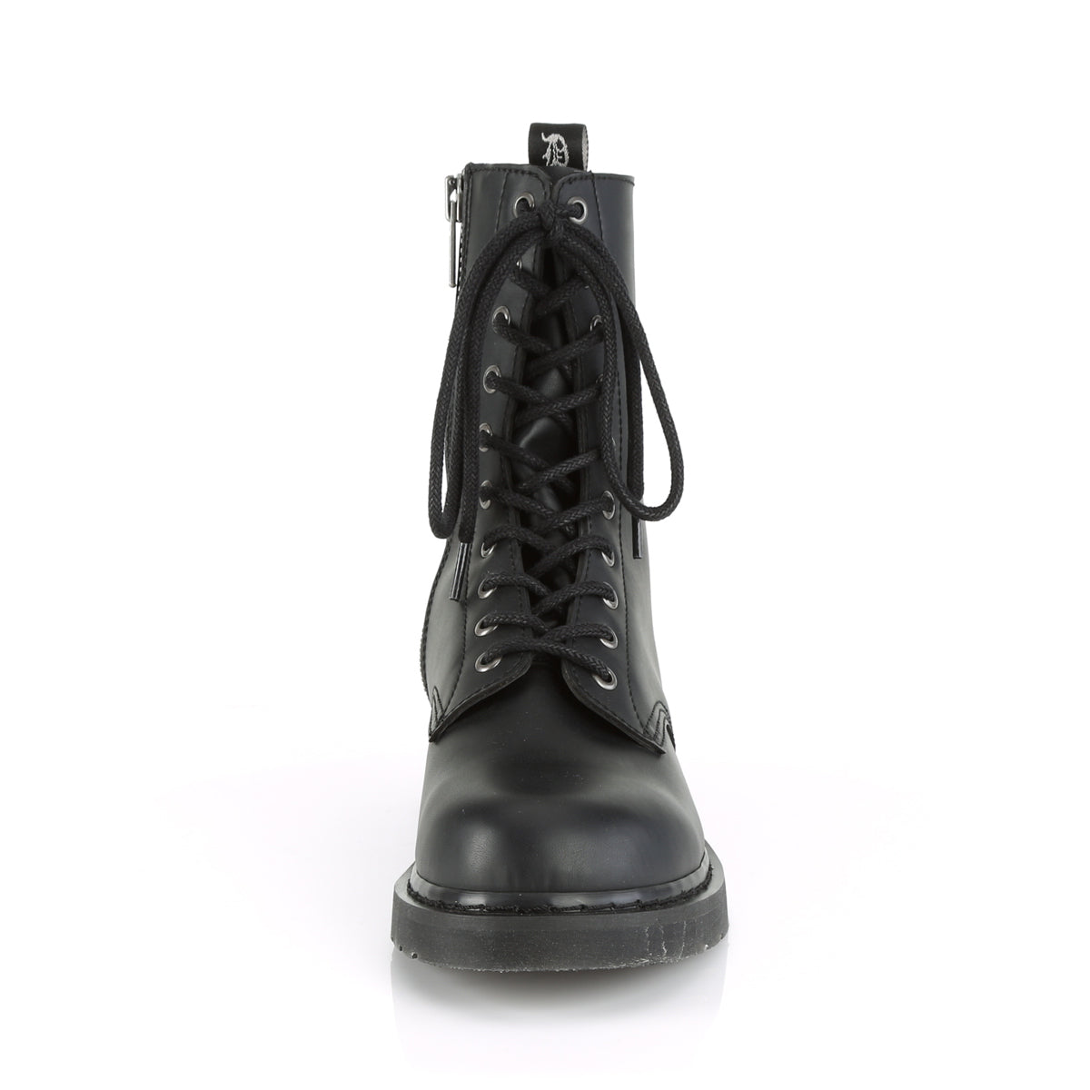 DemoniaCult Mens Boots BOLT-200 Blk Vegan Leather