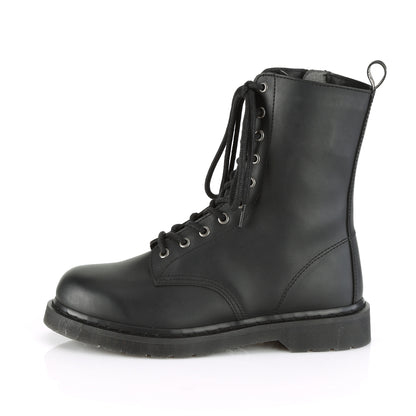 DemoniaCult Mens Boots BOLT-200 Blk Vegan Leather