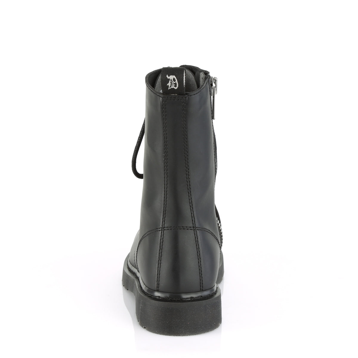 DemoniaCult Mens Boots BOLT-200 Blk Vegan Leather