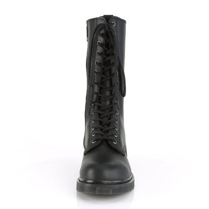 DemoniaCult Mens Boots BOLT-300 Blk Vegan Leather